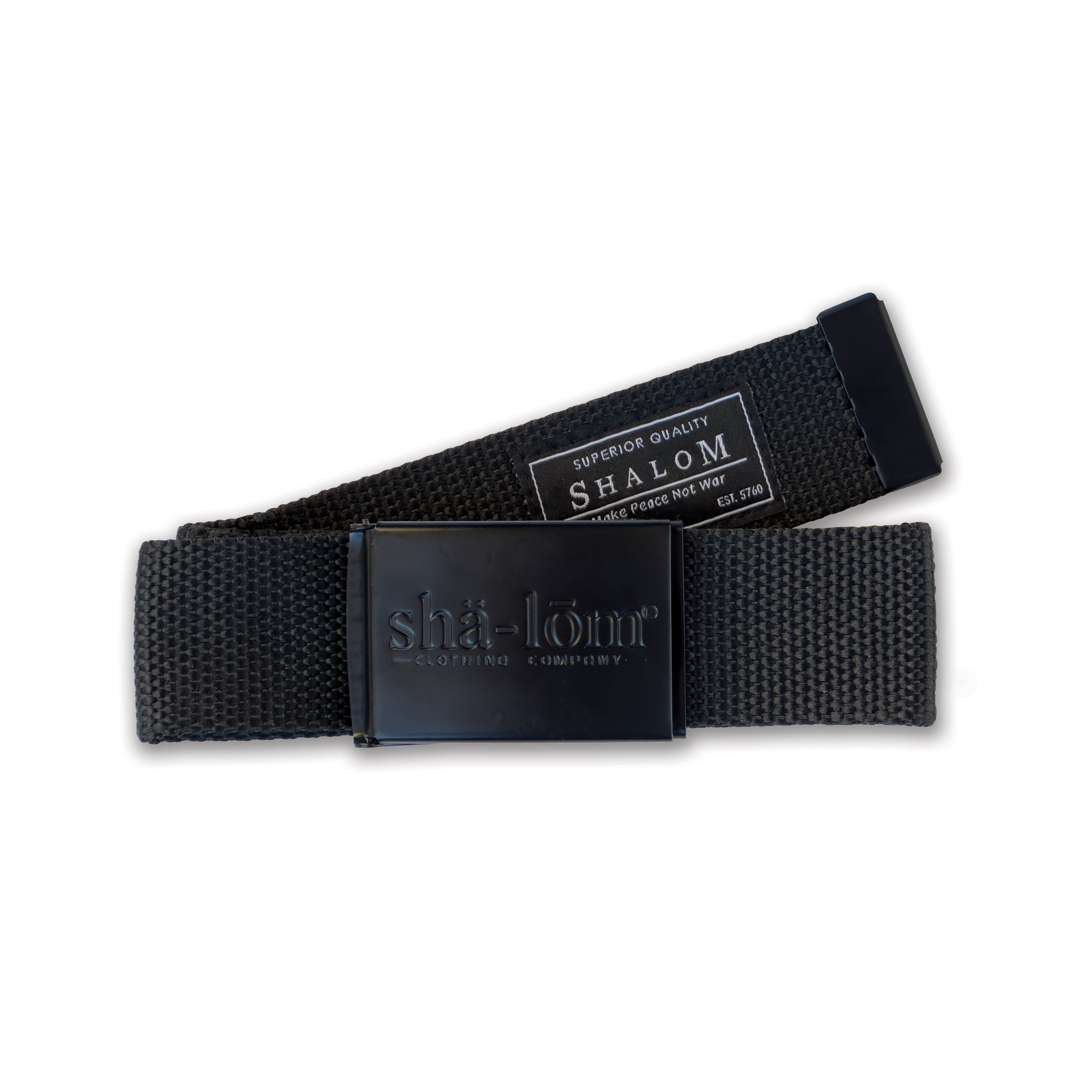 SHALOM DEFINITION BELT BLACK