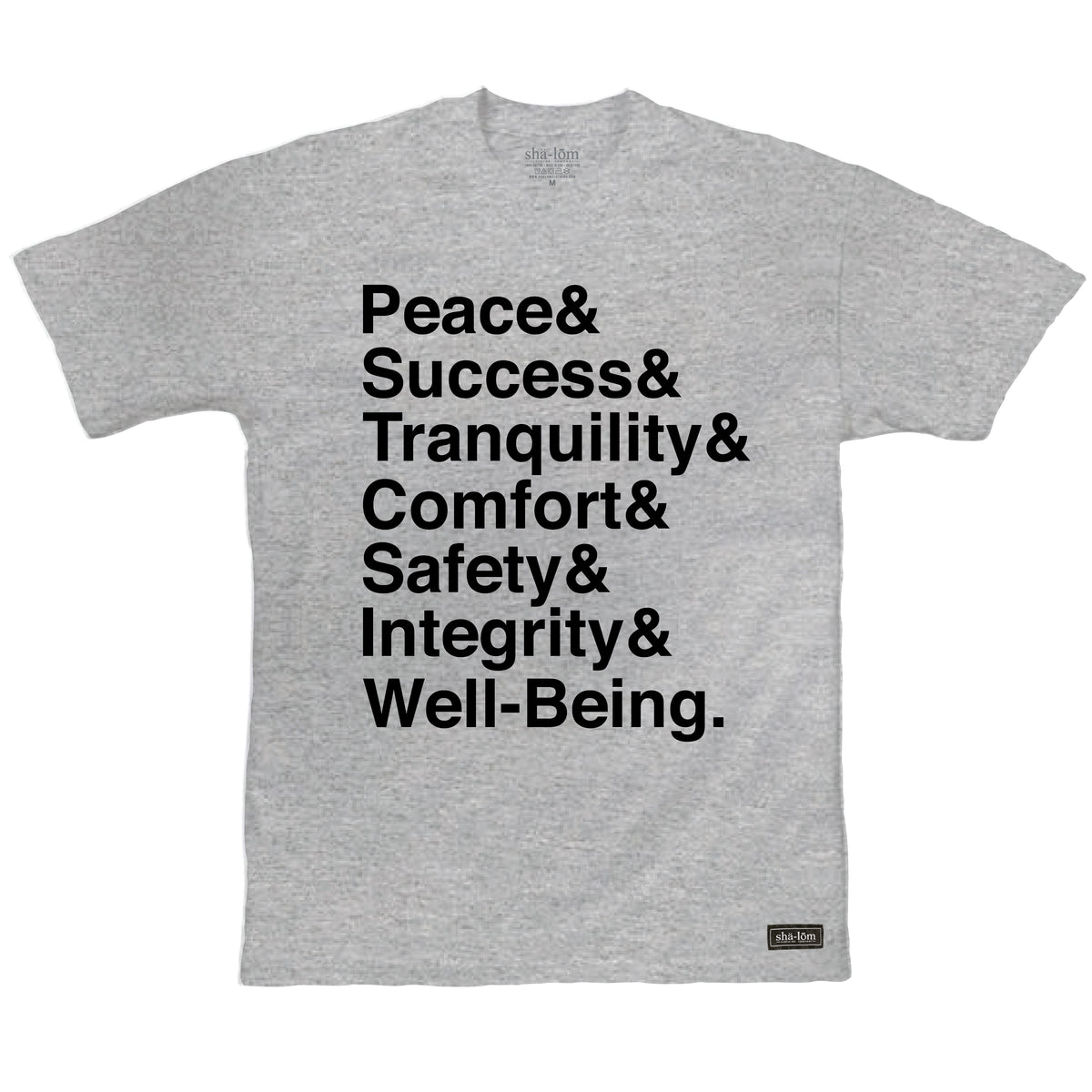 PEACE &... TEE HEATHER
