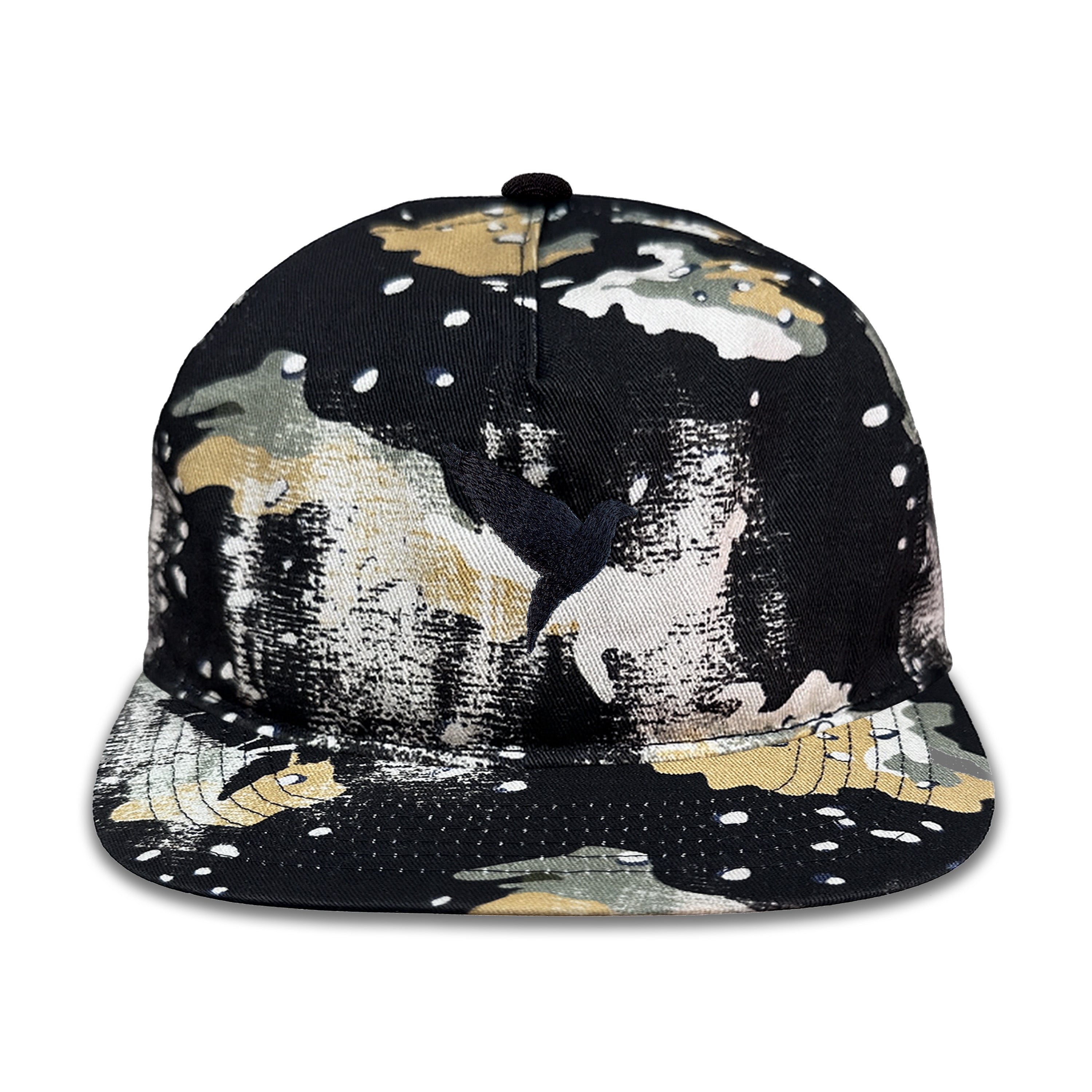 STORM CAMO HAT BLACK