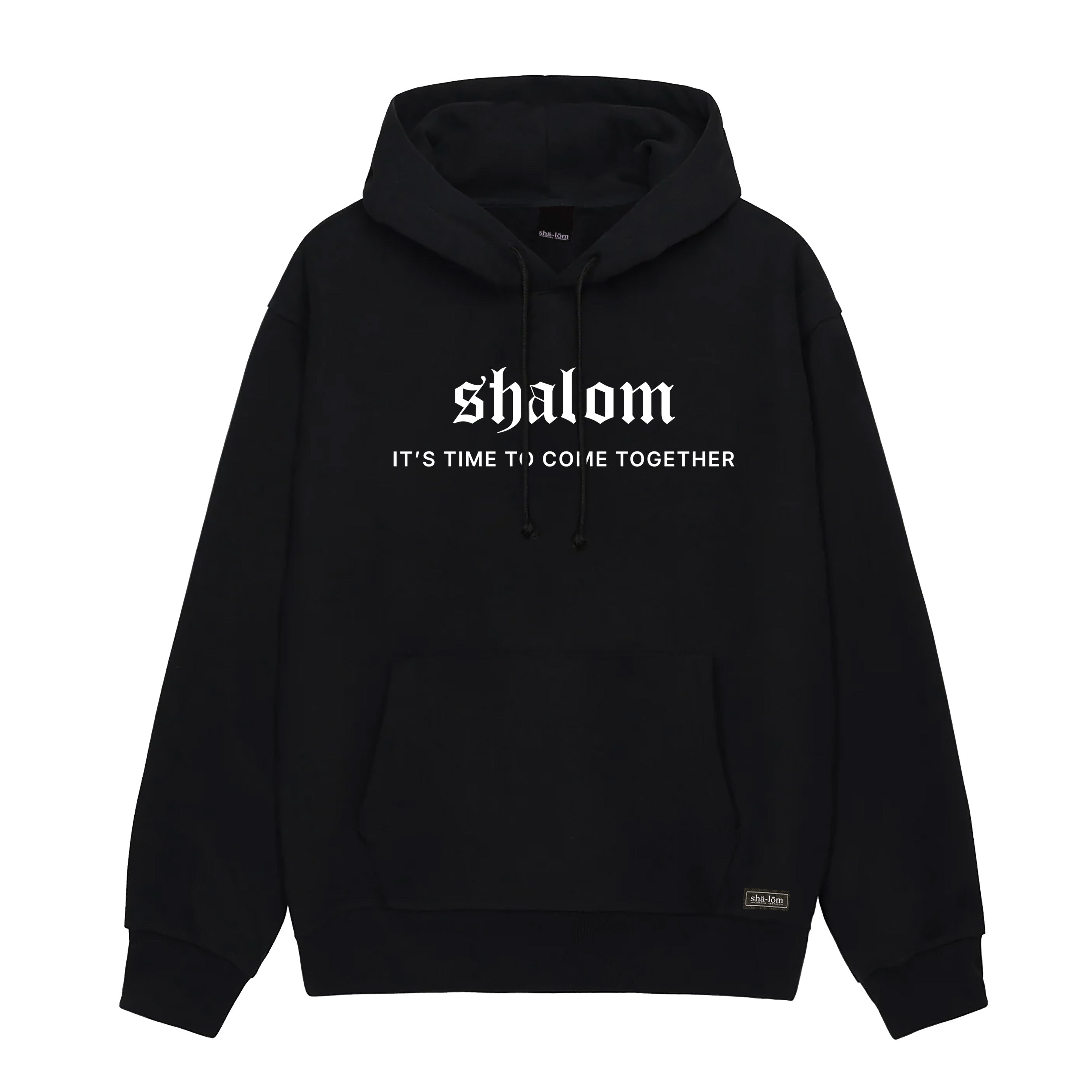 PEACE & UNITY HOODIE
It’s time to come together—spread Peace and Unity. Part of our Shalom 7 Elements series, this Hoodie represents Peace & Unity, the first of the seven elements that guide our brand. Peace is where it all begins—a foundation for connection, community, and change. Wear it as a statement, a reminder, and a call to action.
PEACE STARTS WITH US!