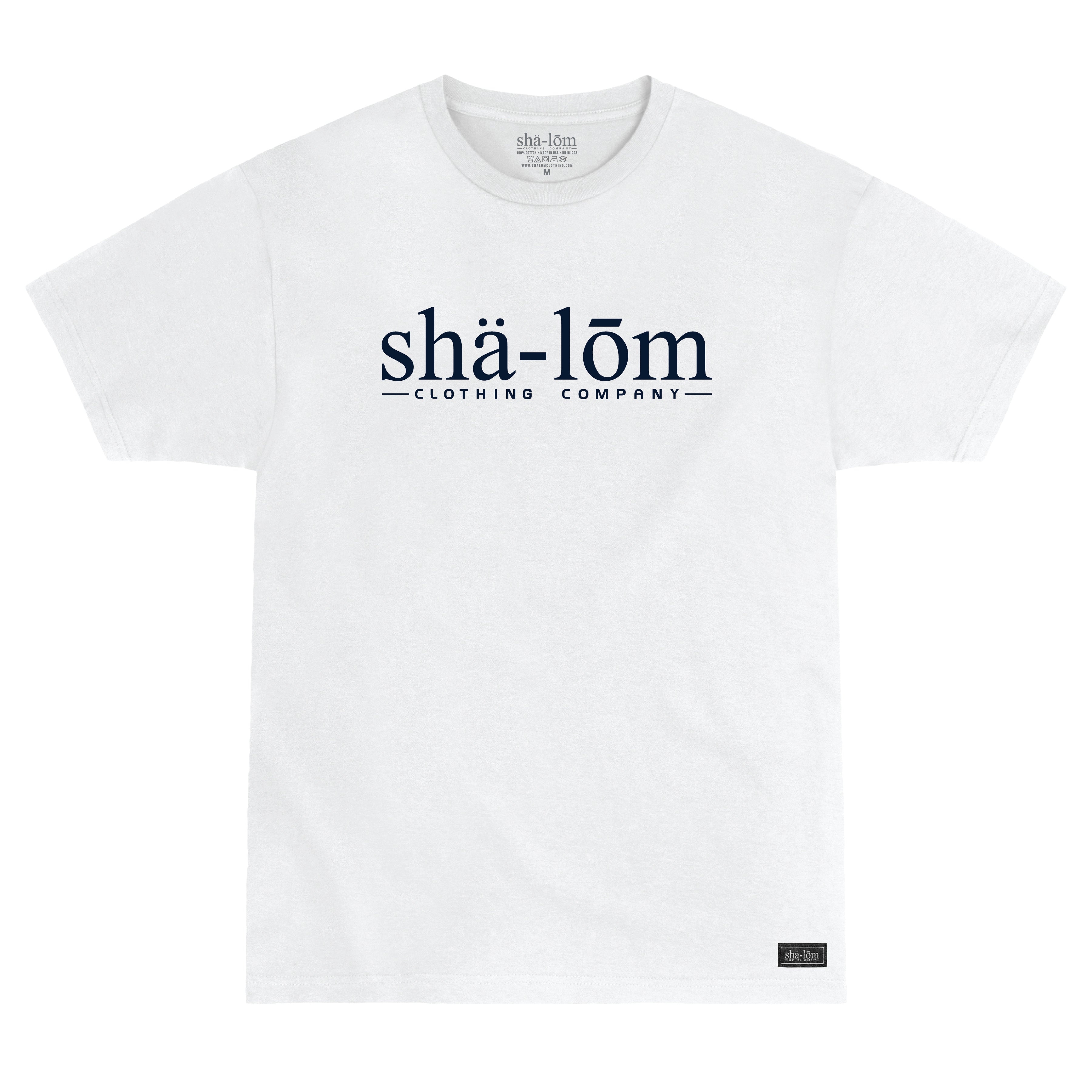 SHALOM DEFINITION TEE WHITE SP26