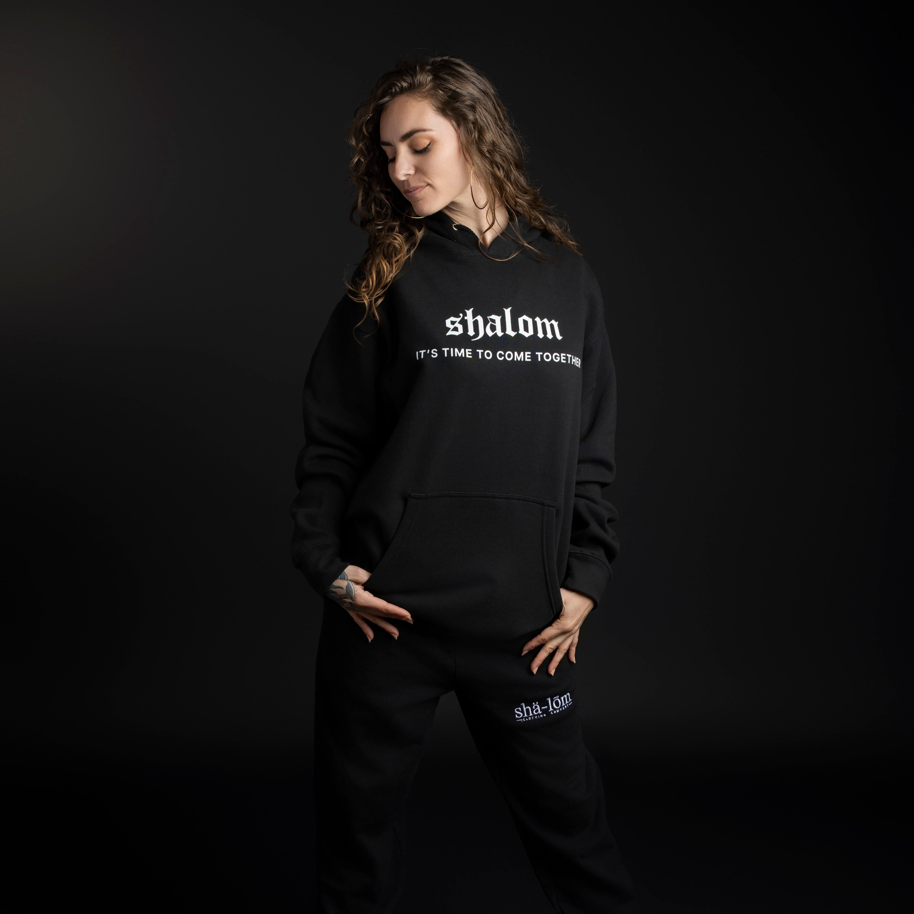 PEACE & UNITY HOODIE
It’s time to come together—spread Peace and Unity. Part of our Shalom 7 Elements series, this Hoodie represents Peace & Unity, the first of the seven elements that guide our brand. Peace is where it all begins—a foundation for connection, community, and change. Wear it as a statement, a reminder, and a call to action.
