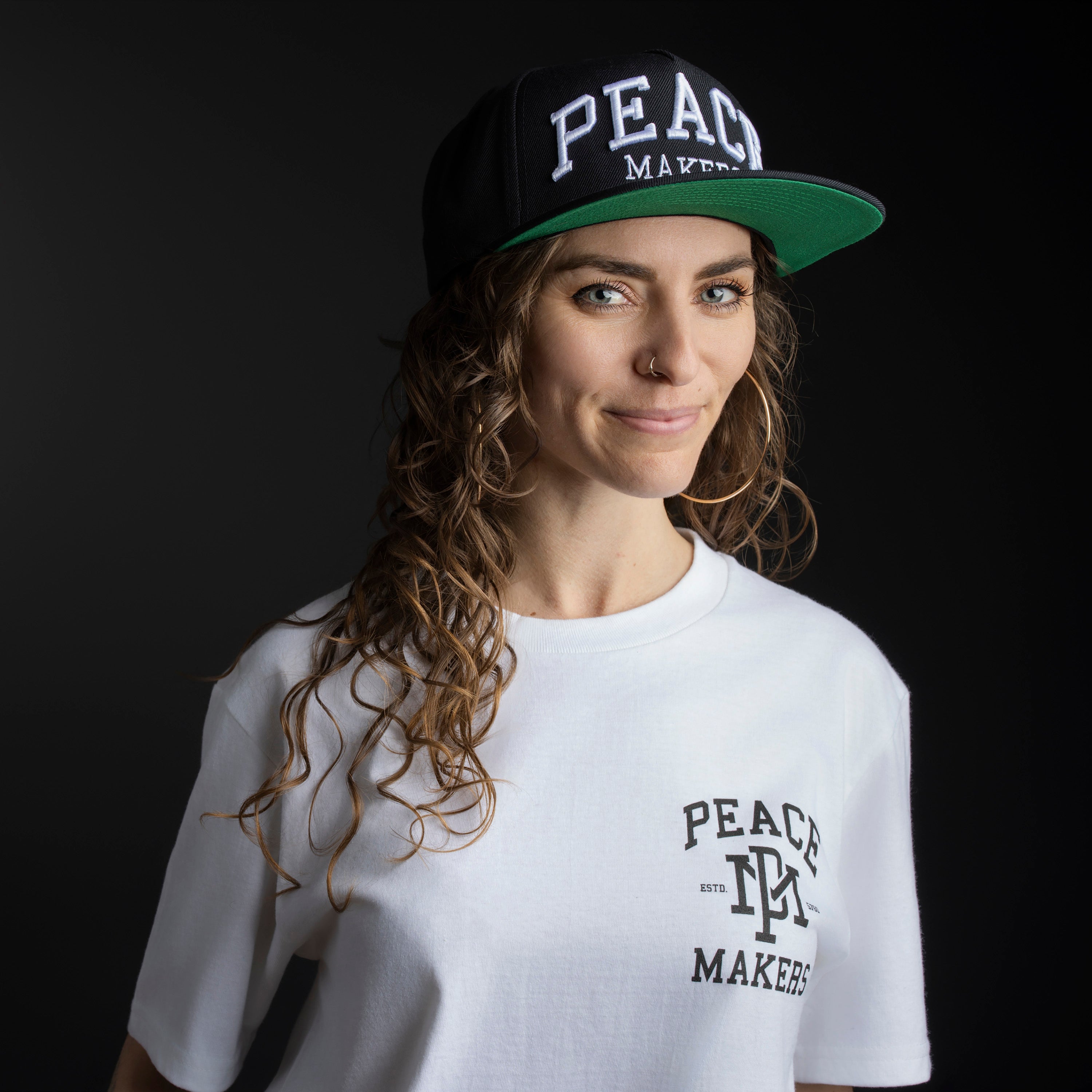 PEACE MAKERS TEE WHITE