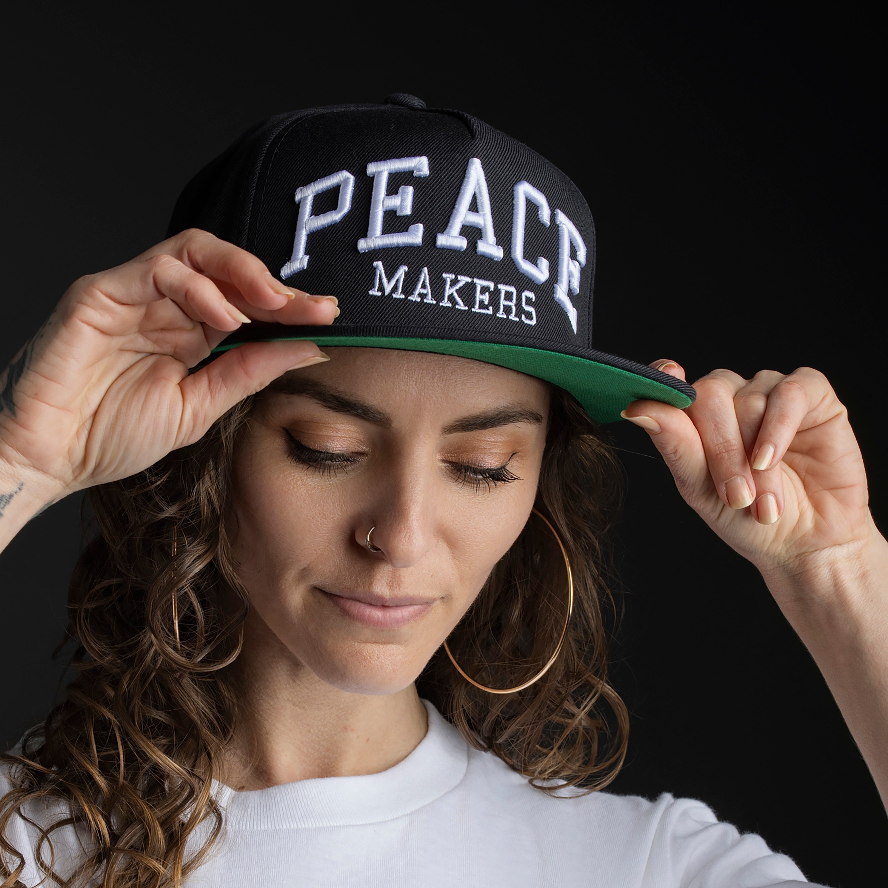 PEACE MAKERS HAT BLACK