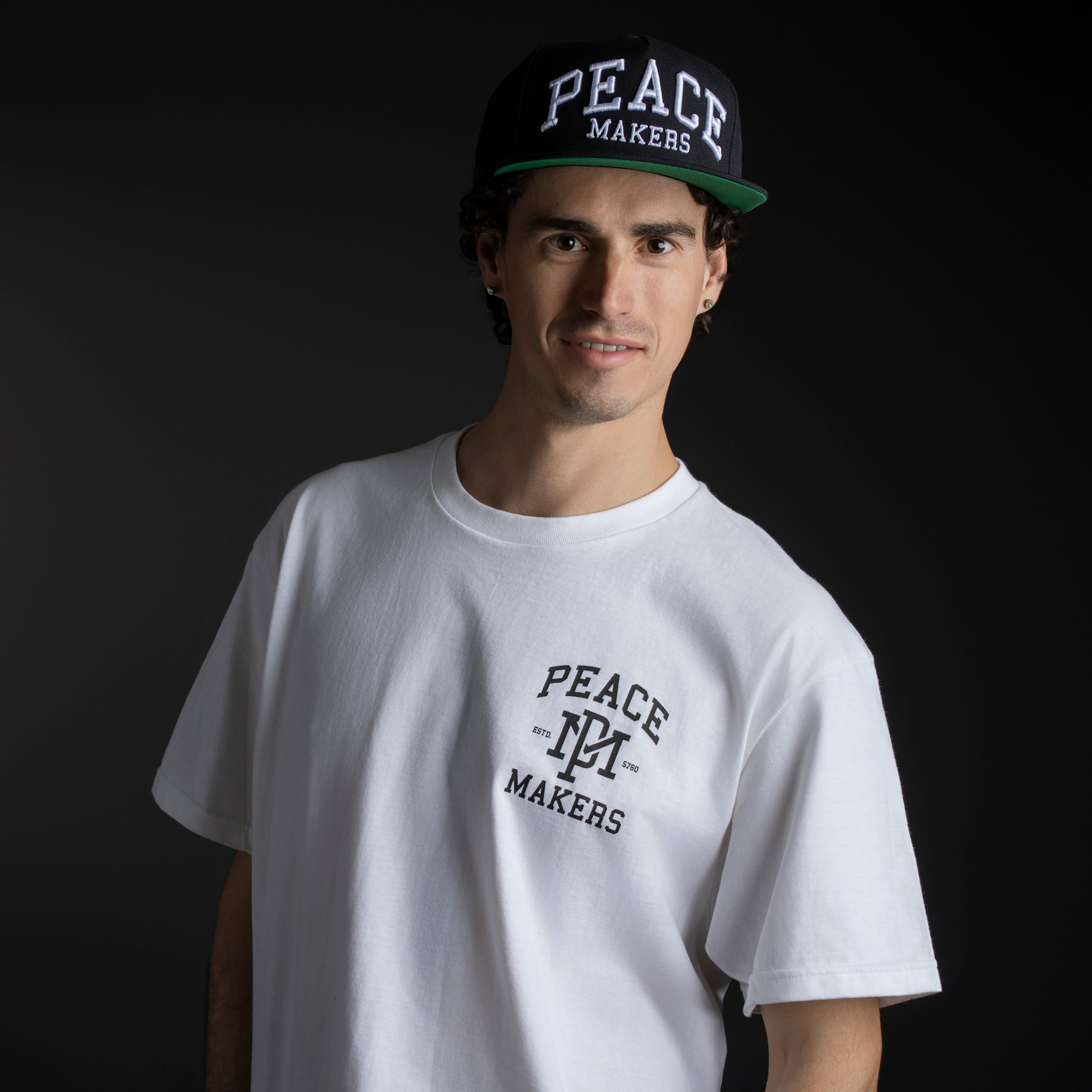 PEACE MAKERS TEE WHITE