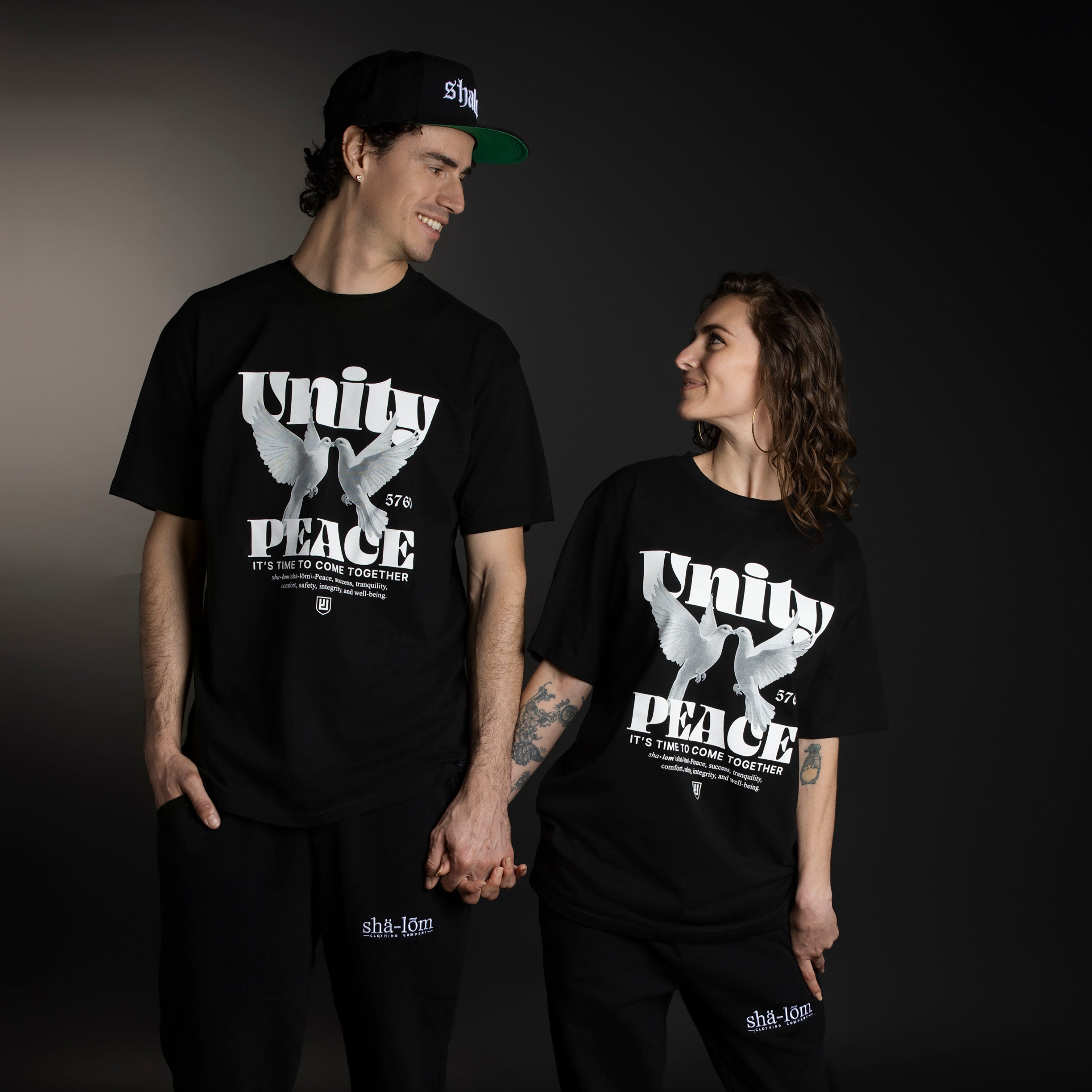 PEACE & UNITY TEE
It’s time to come together—spread Peace and Unity. Part of our Shalom 7 Elements series, this tee represents Peace & Unity, the first of the seven elements that guide our brand. Peace is where it all begins—a foundation for connection, community, and change. Wear it as a statement, a reminder, and a call to action.