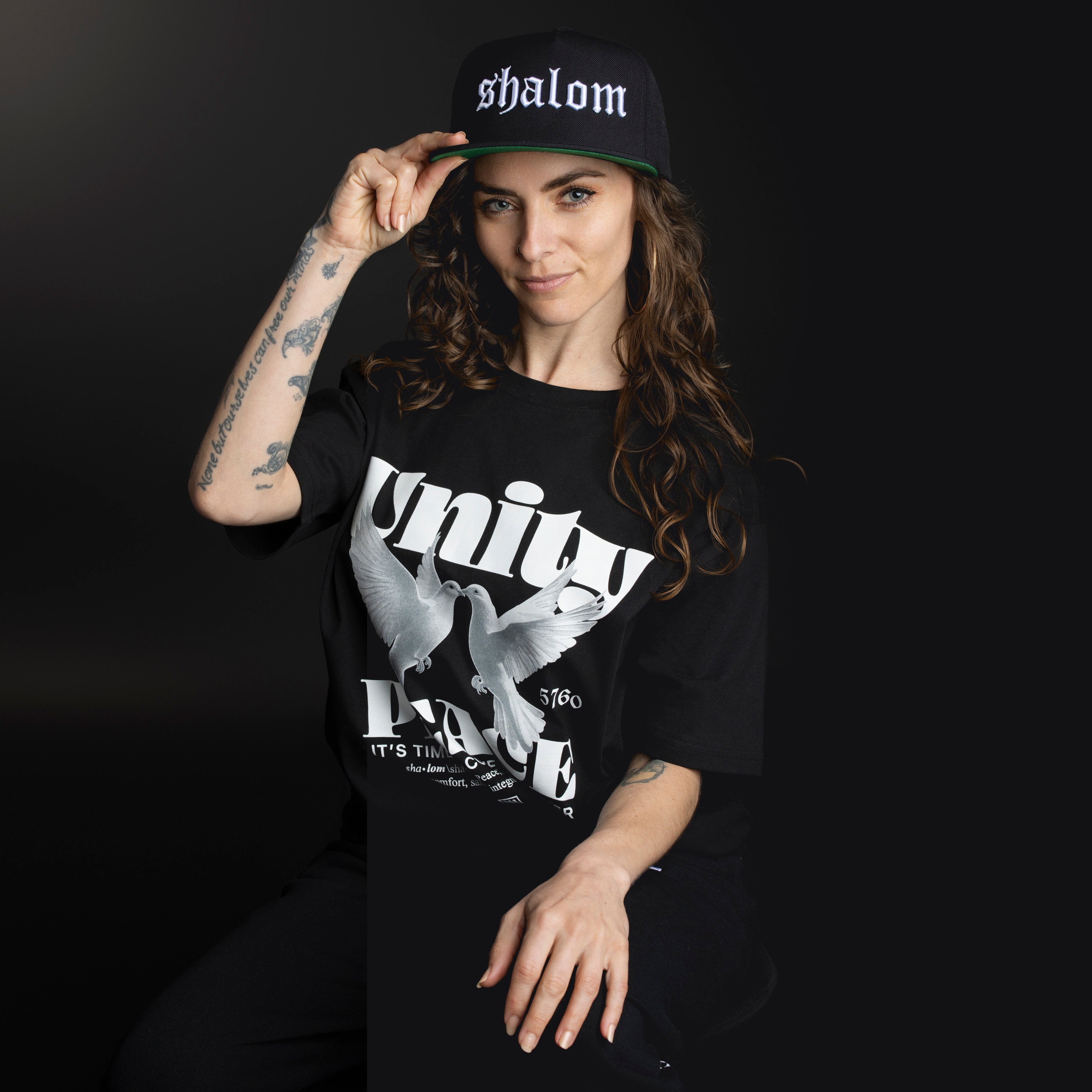 PEACE & UNITY TEE
It’s time to come together—spread Peace and Unity. Part of our Shalom 7 Elements series, this tee represents Peace & Unity, the first of the seven elements that guide our brand. Peace is where it all begins—a foundation for connection, community, and change. Wear it as a statement, a reminder, and a call to action.
