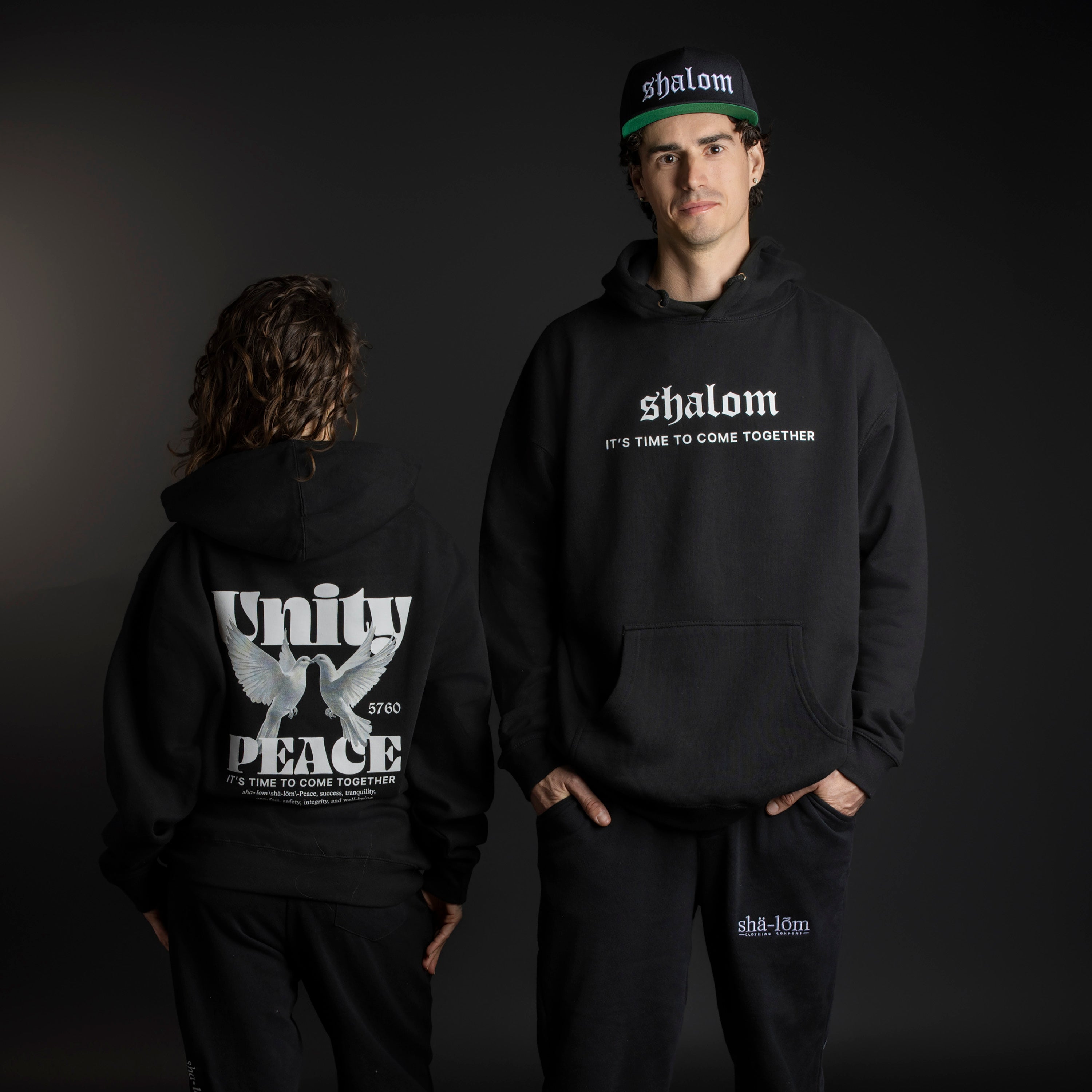 PEACE & UNITY HOODIE
It’s time to come together—spread Peace and Unity. Part of our Shalom 7 Elements series, this Hoodie represents Peace & Unity, the first of the seven elements that guide our brand. Peace is where it all begins—a foundation for connection, community, and change. Wear it as a statement, a reminder, and a call to action.