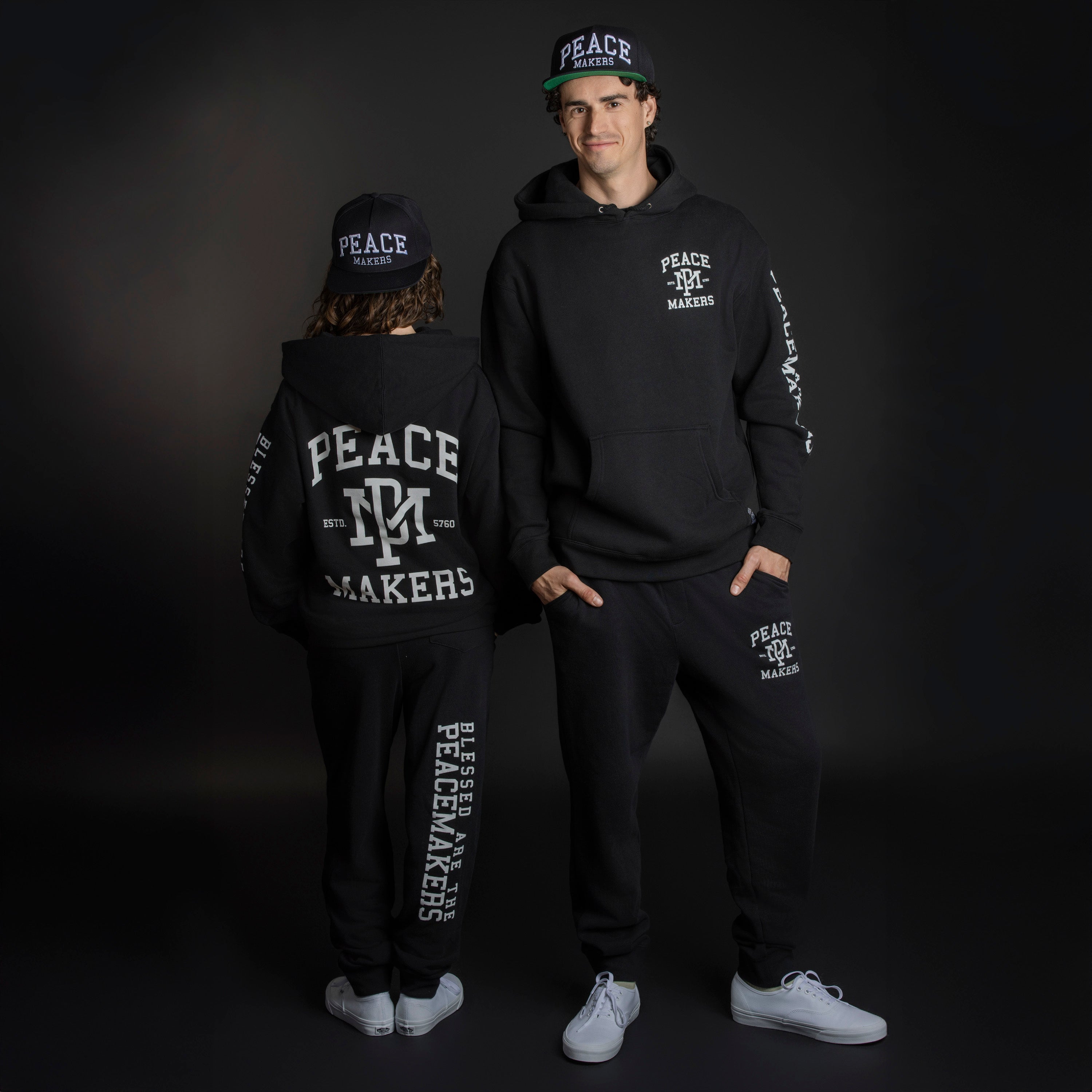 PEACE MAKERS SWEATPANTS BLACK