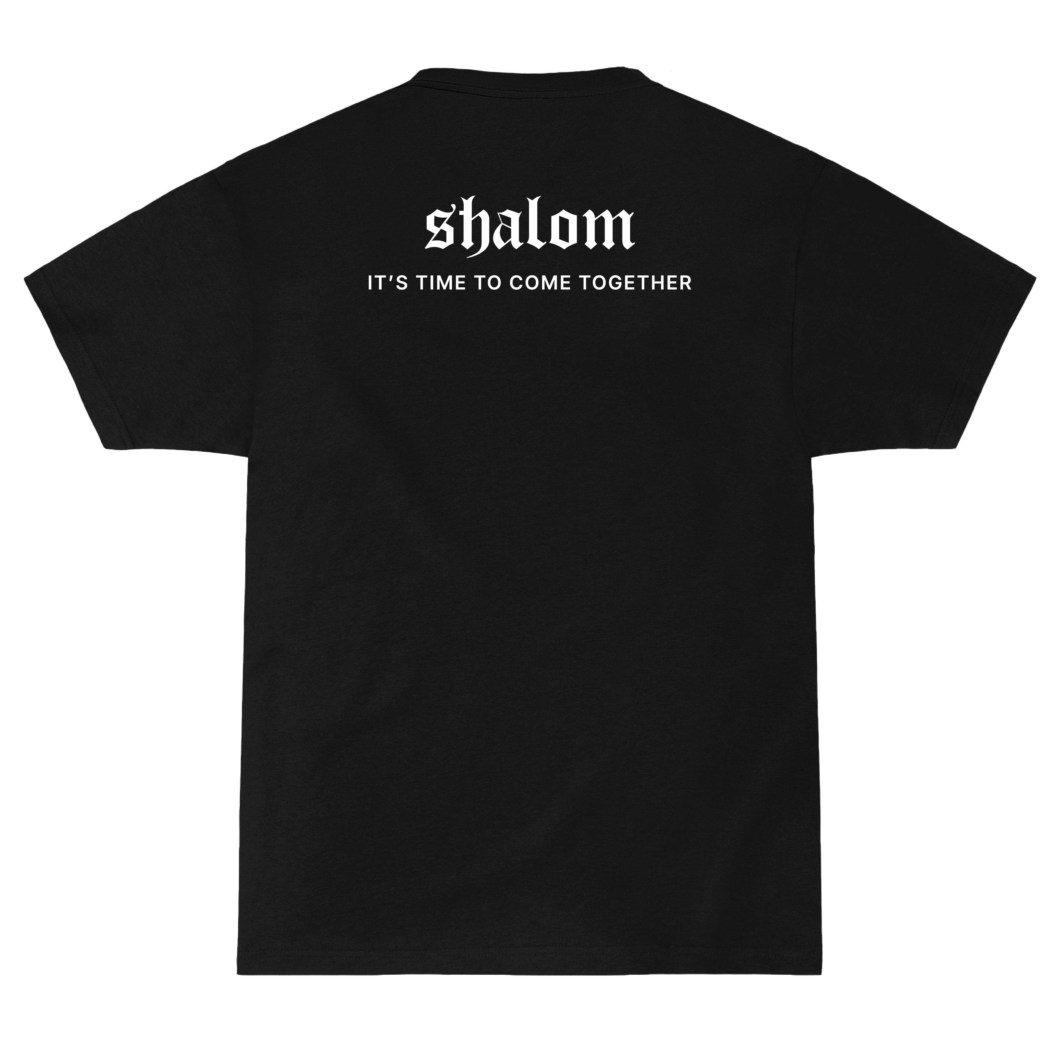 PEACE & UNITY TEE
It’s time to come together—spread Peace and Unity. Part of our Shalom 7 Elements series, this tee represents Peace & Unity, the first of the seven elements that guide our brand. Peace is where it all begins—a foundation for connection, community, and change. Wear it as a statement, a reminder, and a call to action.