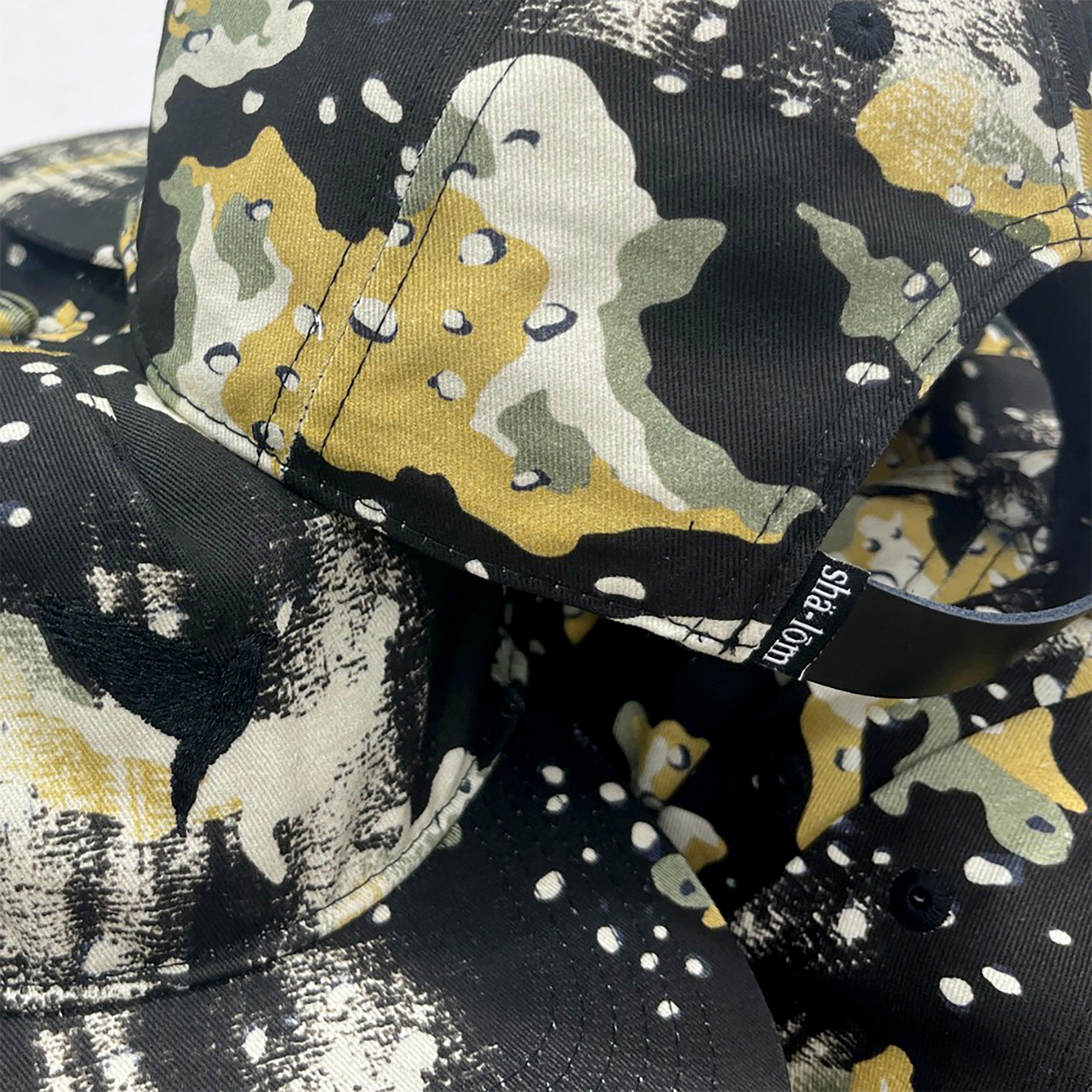 STORM CAMO HAT BLACK