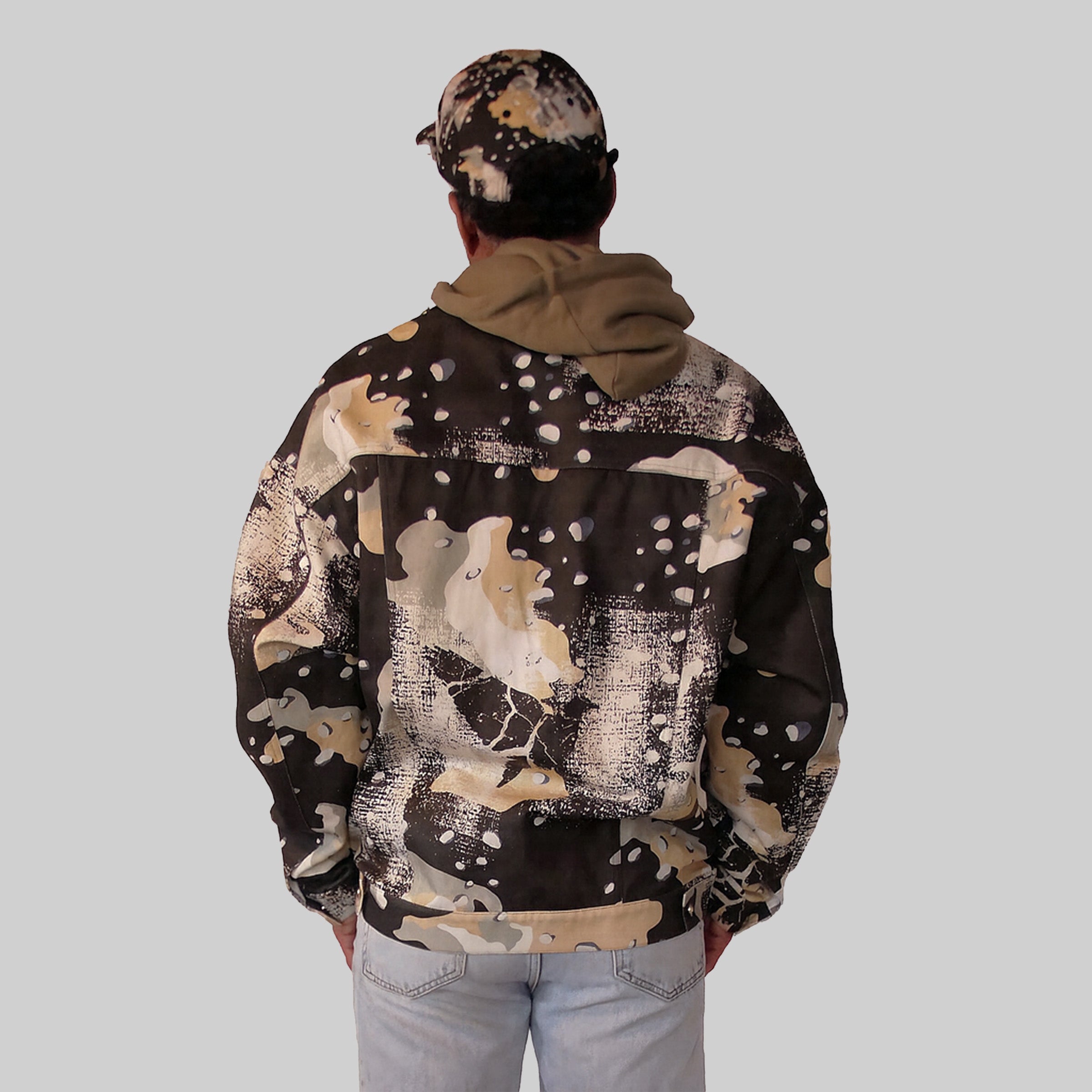 STORM CAMO JACKET BLACK
