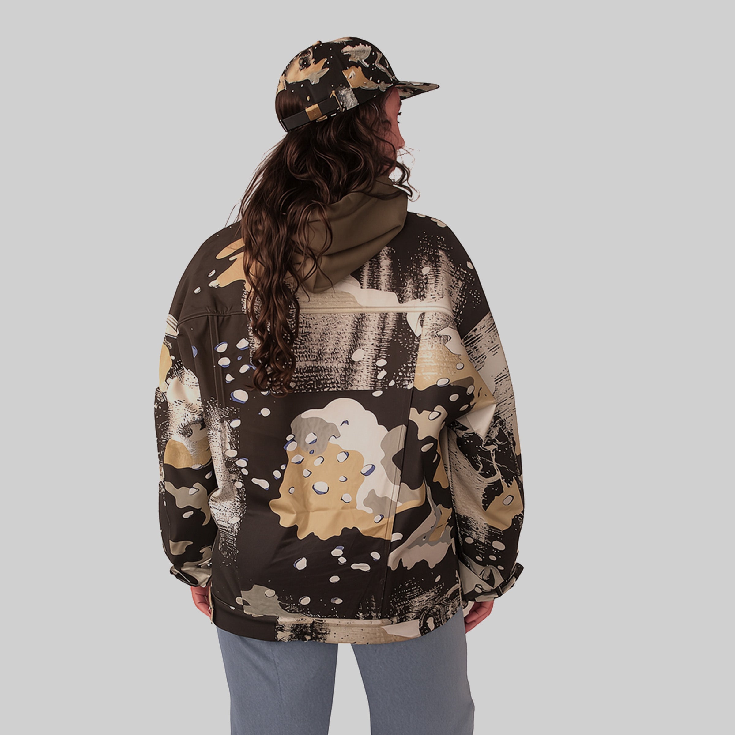 STORM CAMO JACKET BLACK