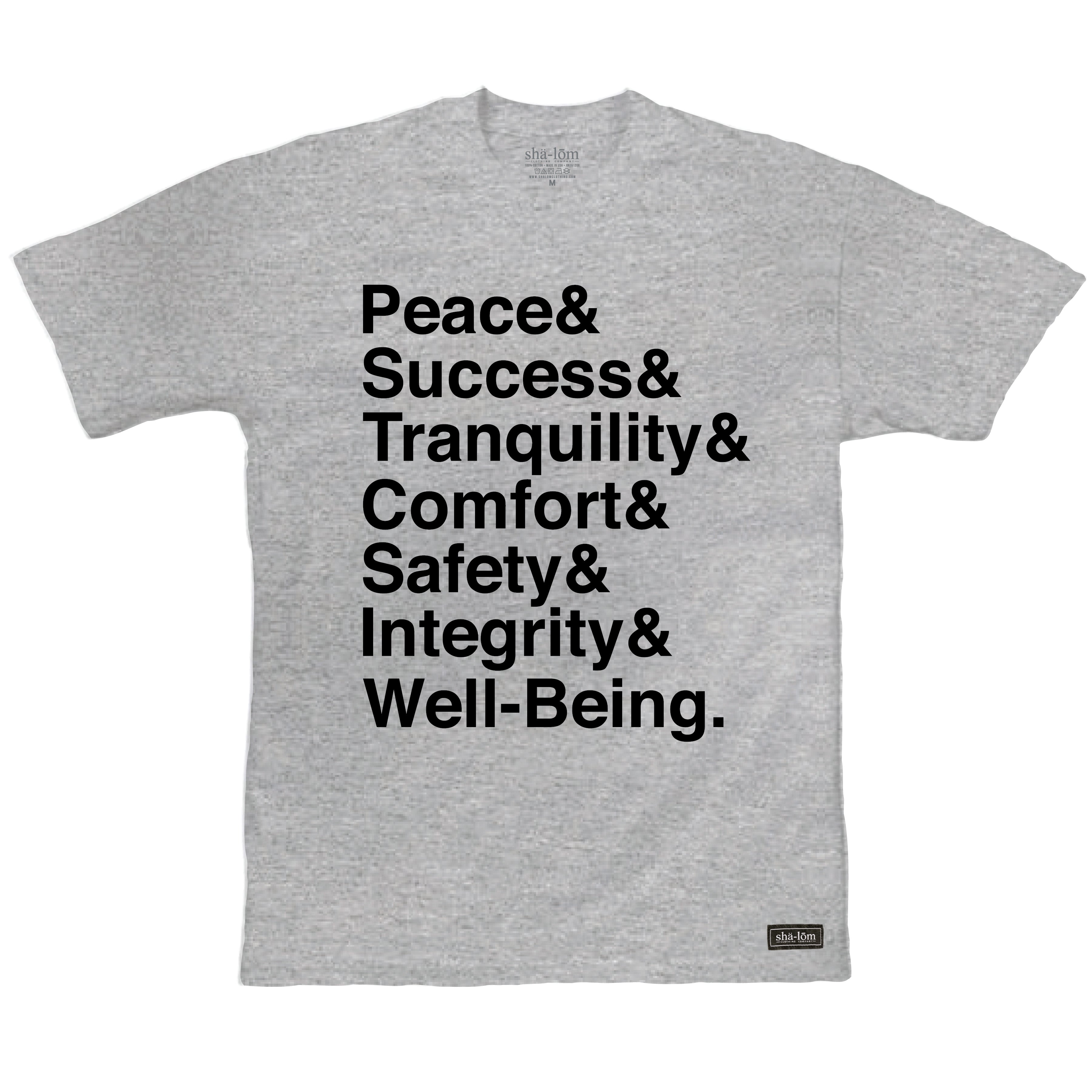 PEACE &... TEE HEATHER