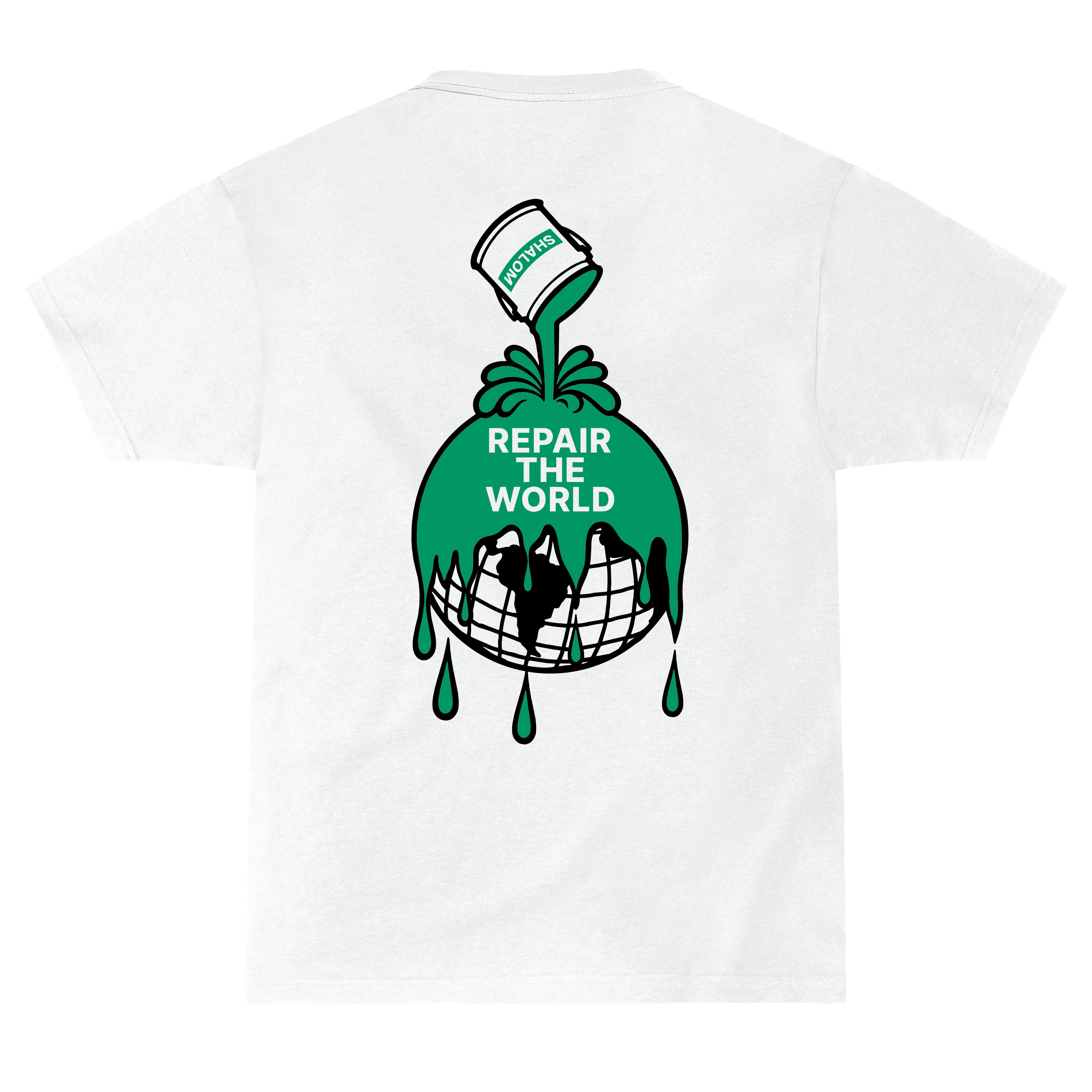 TIKKUN OLAM TEE WHITE