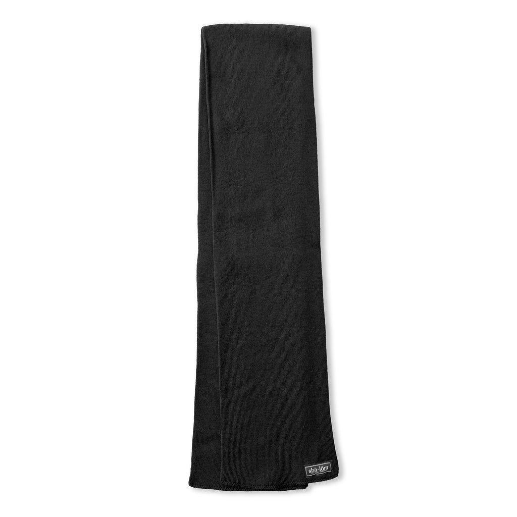 SHALOM SCARF BLACK