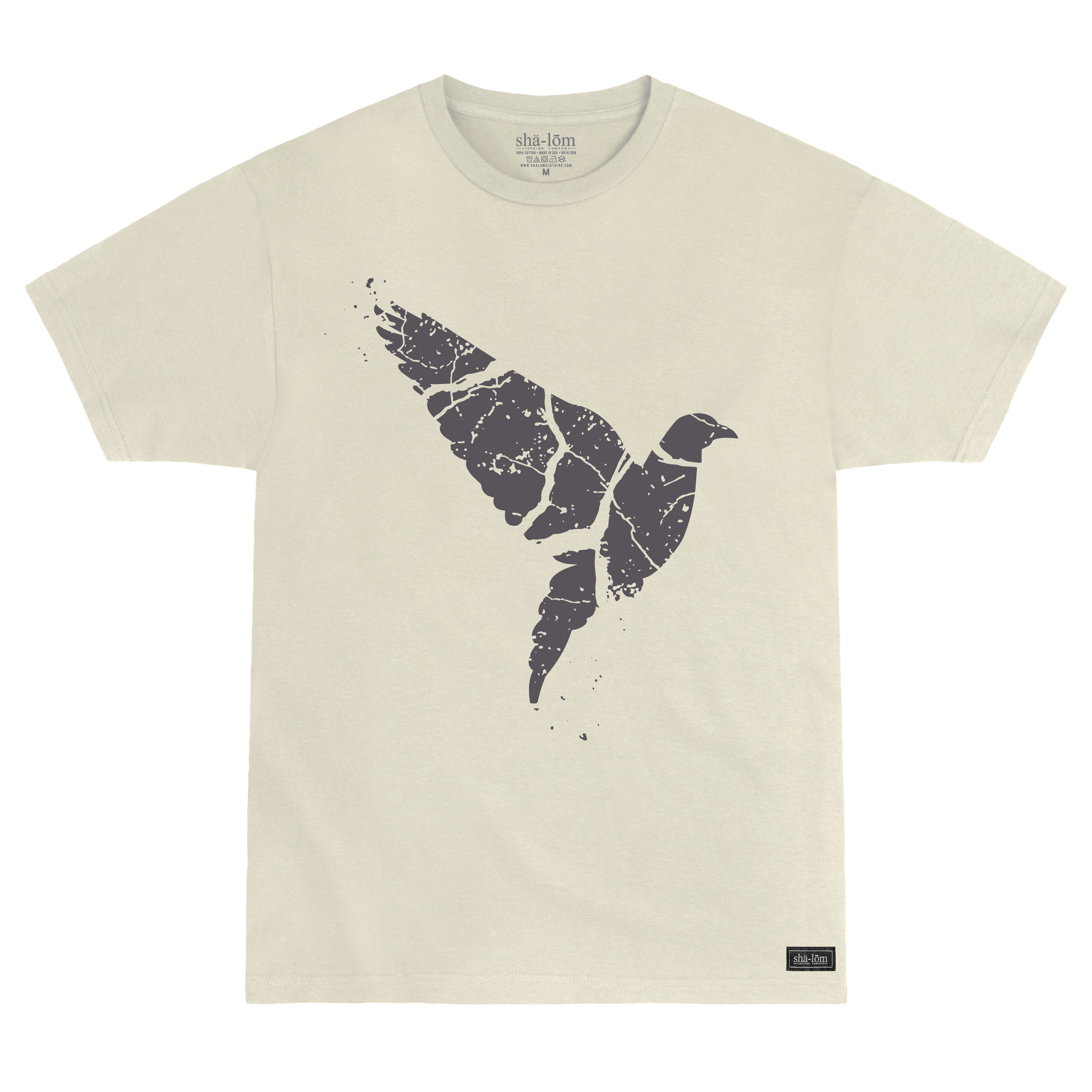 CRACKED DOVE TEE SAND