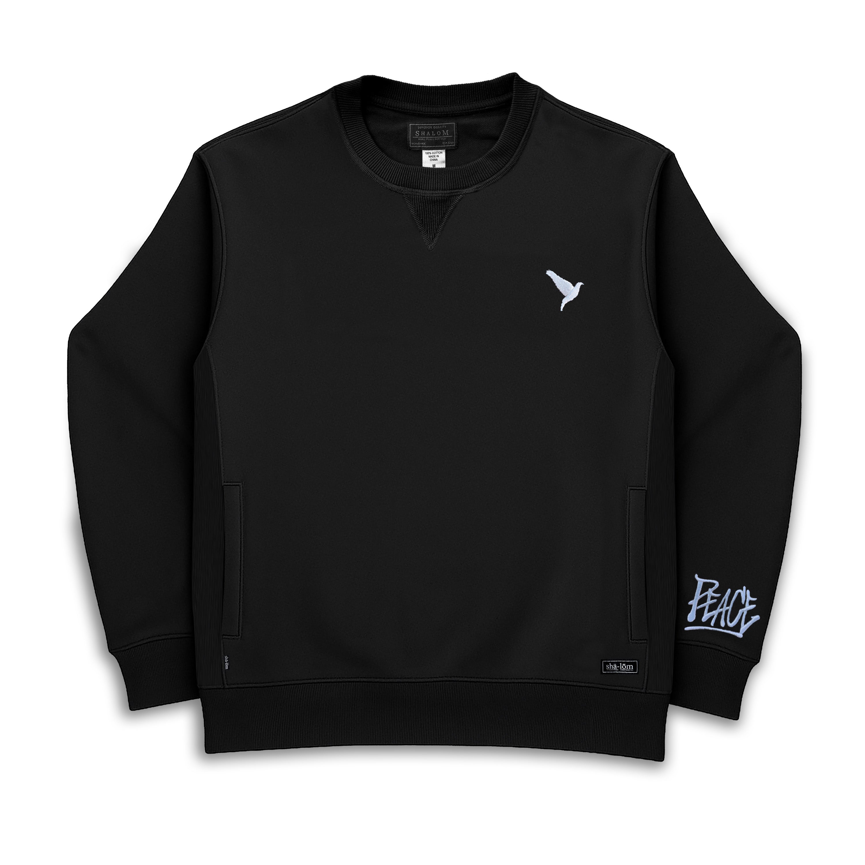 DOVE STORM CREW NECK BLACK