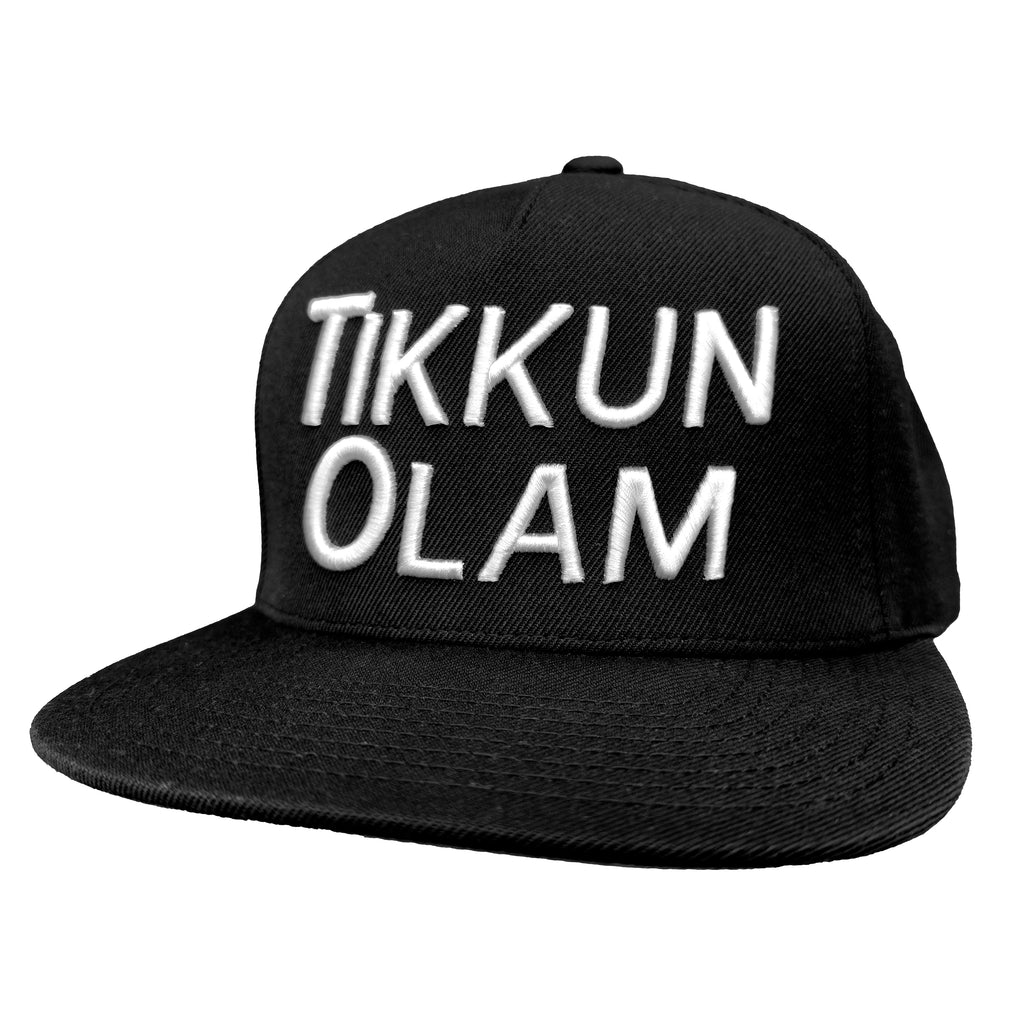 TIKKUN OLAM SNAP BACK BLACK