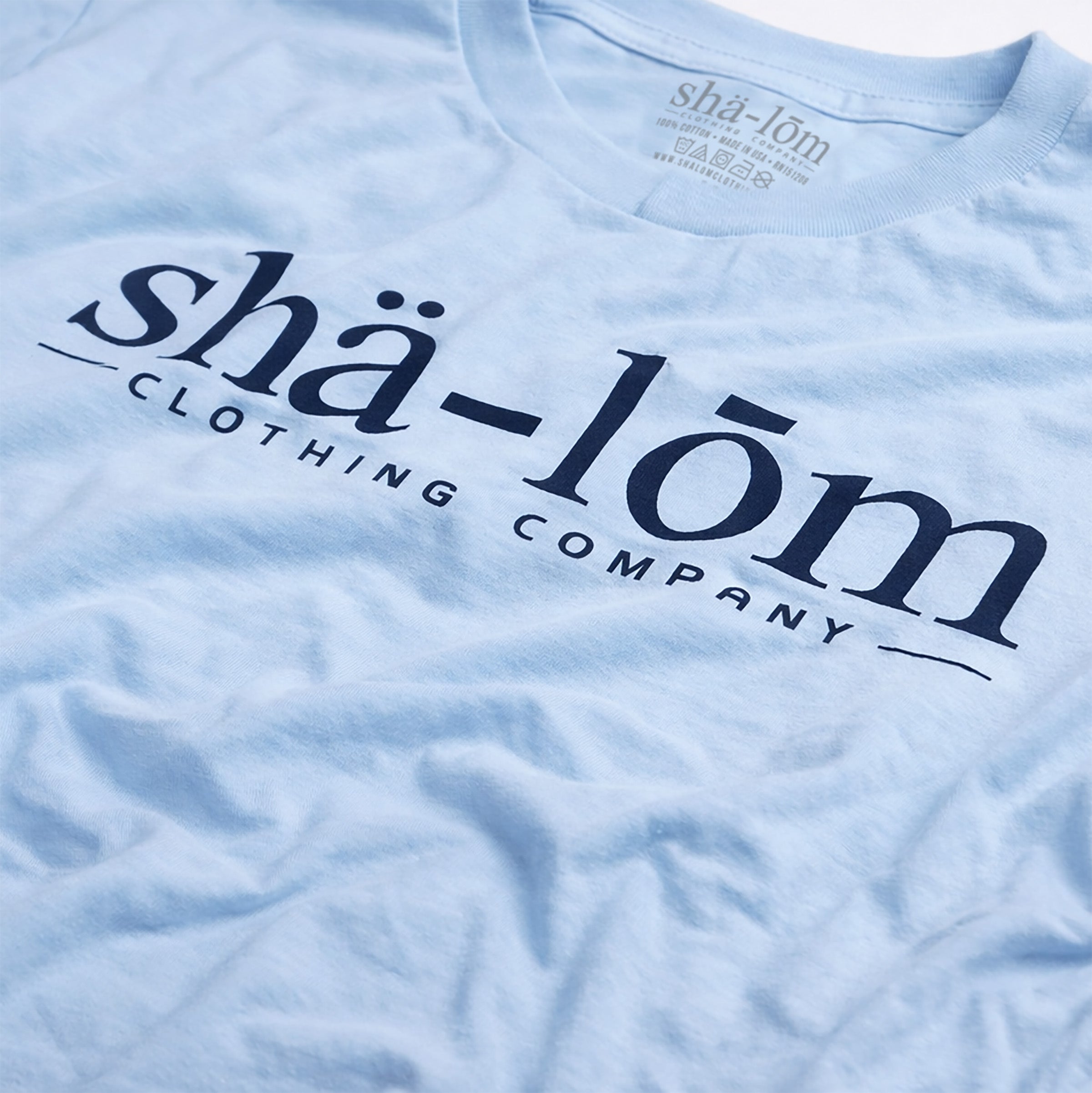 SHALOM DEFINITION TEE BABY BLUE SP26