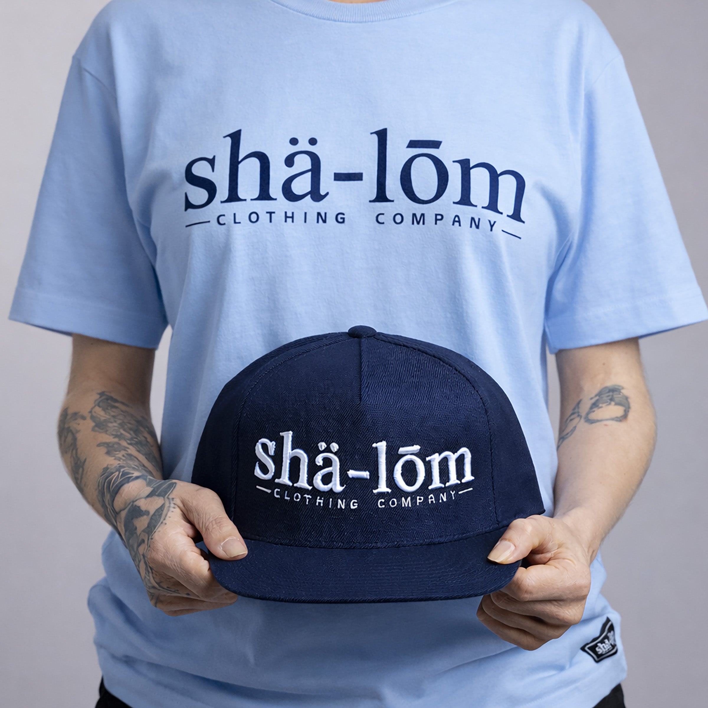 SHALOM DEFINITION TEE BABY BLUE SP26