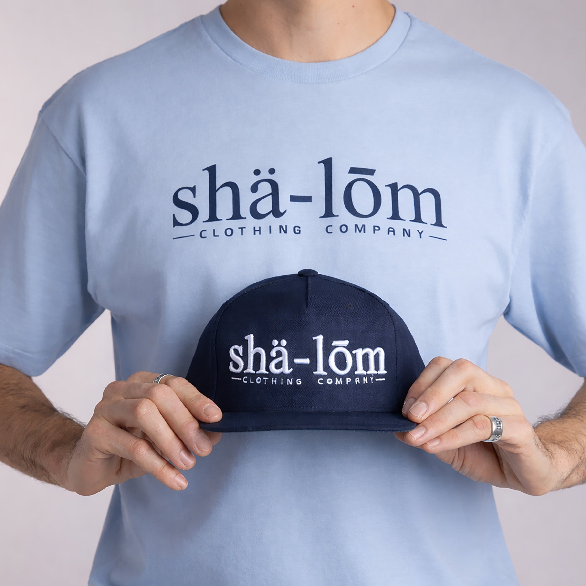 SHALOM DEFINITION TEE BABY BLUE SP26