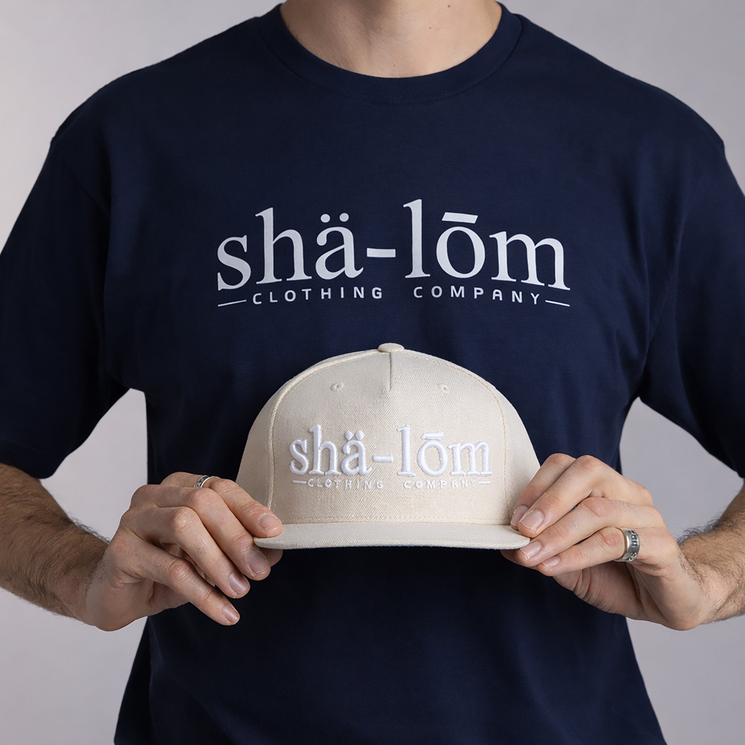 SHALOM DEFINITION TEE NAVY SP26