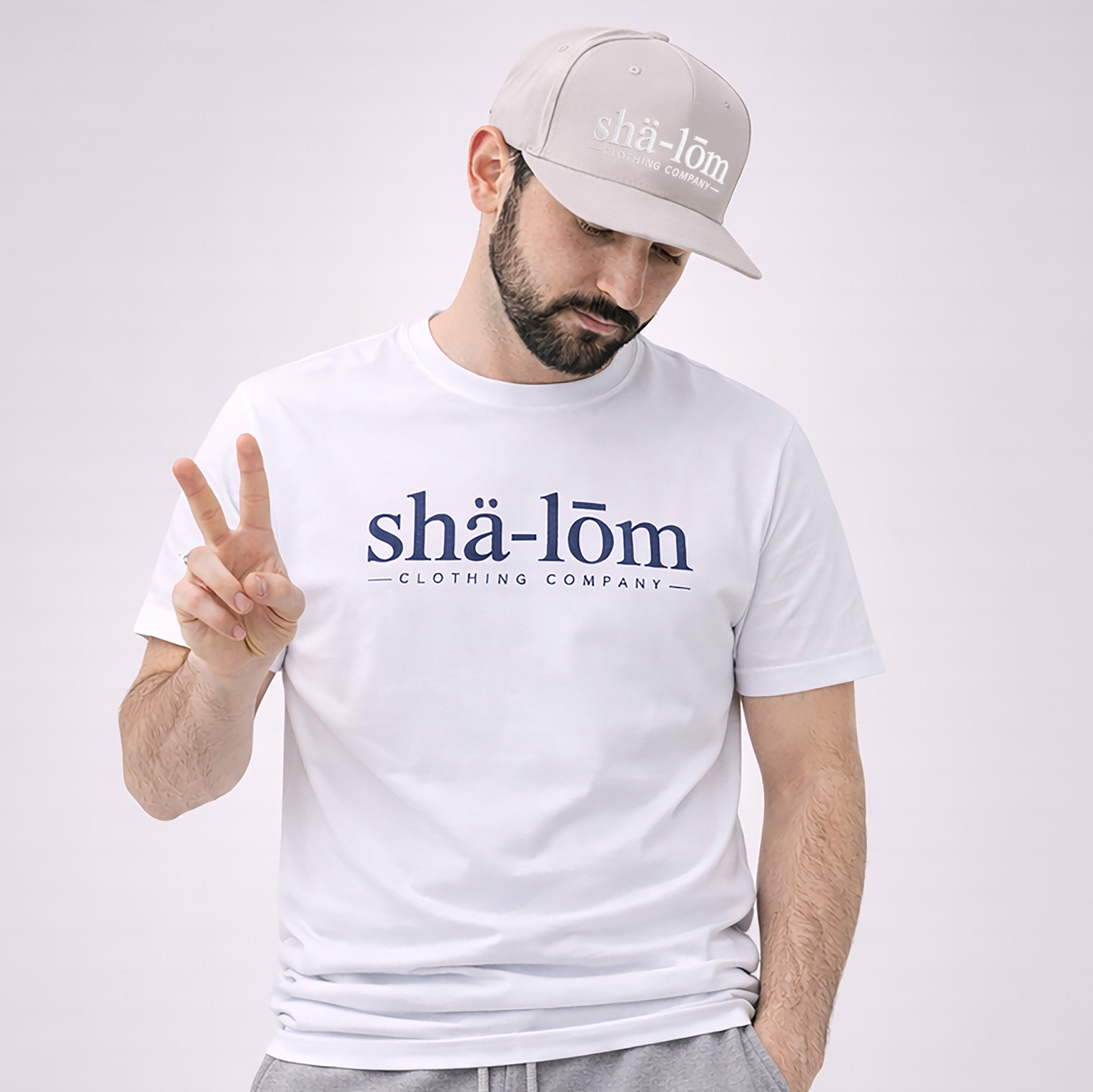 SHALOM DEFINITION TEE WHITE SP26