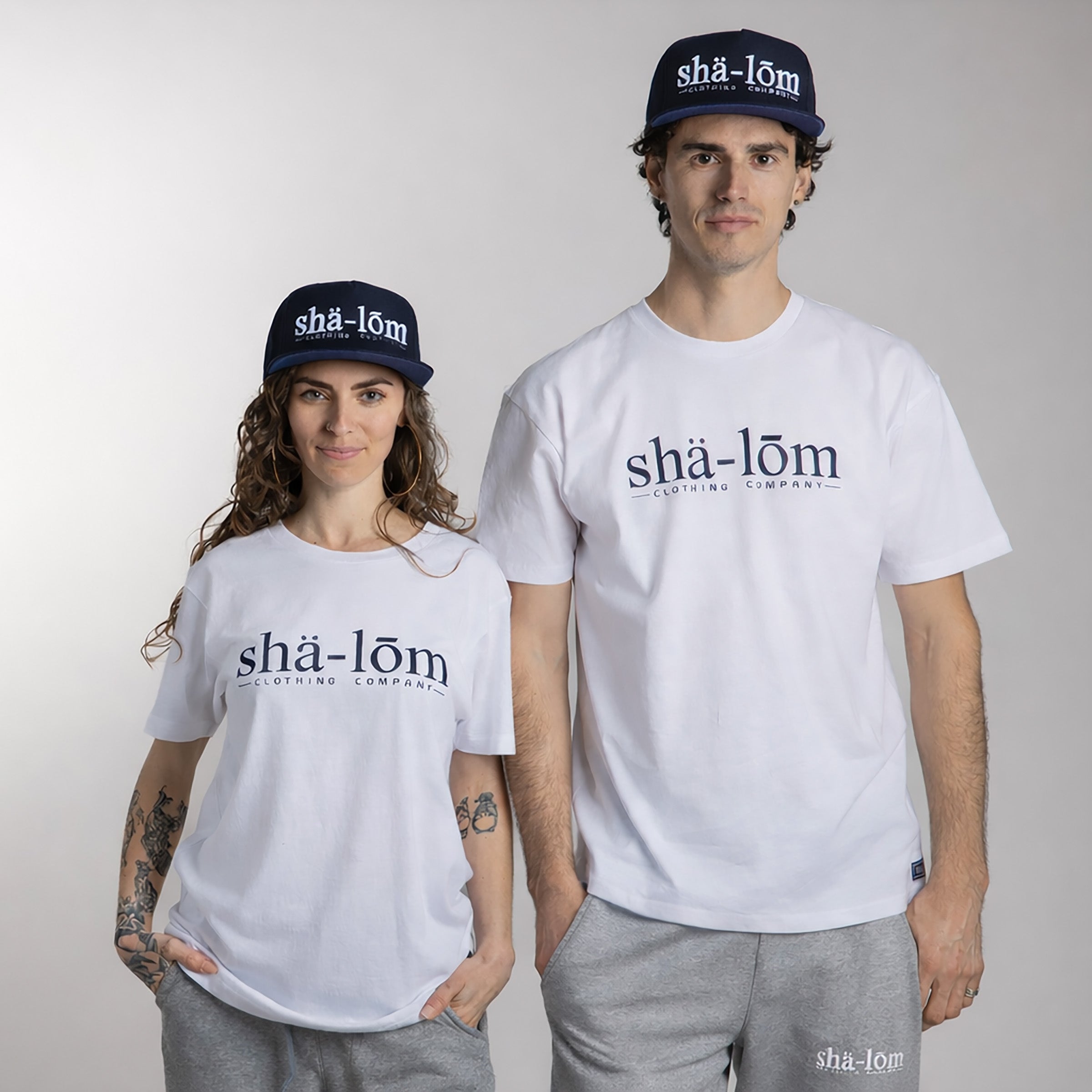 SHALOM DEFINITION TEE WHITE SP26