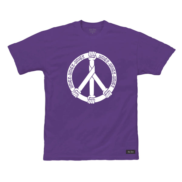 There's no better time in our world to UNITE. This UNITY shirt was inspired to UNITE all people. Rock this shirt and UNITE with all regardless of color, race, religious views, or any other reason. It's time to come together and bring UNITY.   100% Ringspun Cotton Tee shirt with our UNITY design. Wear this garment in peace.